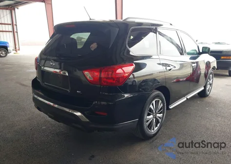 2018 Nissan Pathfinder Sl z USA, uszkodzony, nr VIN 5N1DR2MN9JC634377